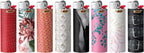 BIC Maxi Special Edition Pocket Lighters, Long-Lasting Flame for Home, Fashion Designs, 12-Pack (Designs May Vary)