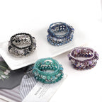 Noessla Beaded Boho Stretch Bracelet Colorful Stackable Crystal Beads Bracelets Trendy Costume Jewelry Mothers Day Gifts for Women(21-Blue)