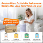 AIRROMI Air Purifier for Bedroom with A2001 Lavender Purple