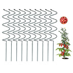 Wshxjzyay 10 Pack Tomato Twist Stake, Spiral Tomato Stakes for Indoor Outdoor, Spiral Garden Stakes for Climbing Plants, Tomatoes, Roses & Garden Vines