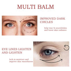calcium multi balm, Calcium Volume Multi Balm, Wrinkle Core Stick, Collagen Moisturing Stick, Hydrating, Almond & Vitamin E for Lip Balm Eye Cream Neck. 3pcs