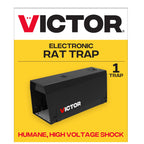 Victor Electronic Rat Trap 1-Pack, Indoor Humane Electric Rodent Killer