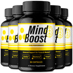 IDEAL PERFORMANCE Mind Boost Capsules, MindBoost Pills Reviews (5 Pack)