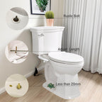 WANSHUNLMI Green Sea Turtle Toilet Floor Bolt Caps, Ceramic Sea Turtle Toilet Bolt Covers, Cute Bathroom Decor, Easy Installation and Universal Fit, Don't Cut Those Bolts! (Green Sea Turtle)