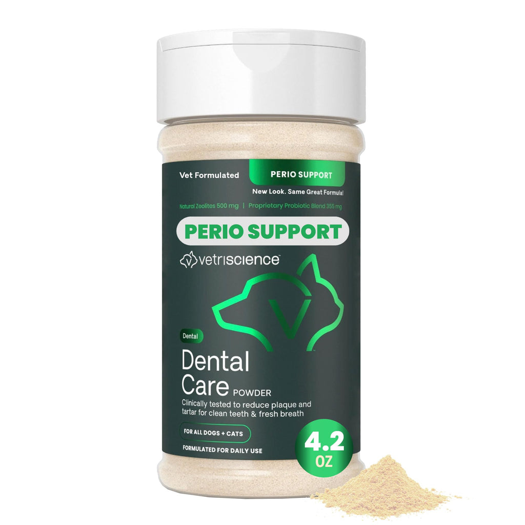 VetriScience Dental Care Powder for Dogs and Cats, 4.2 oz