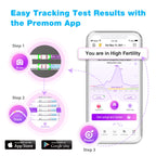 easy@Home Ovulation Test Strips, 50-Pack, Fertility Test Kit