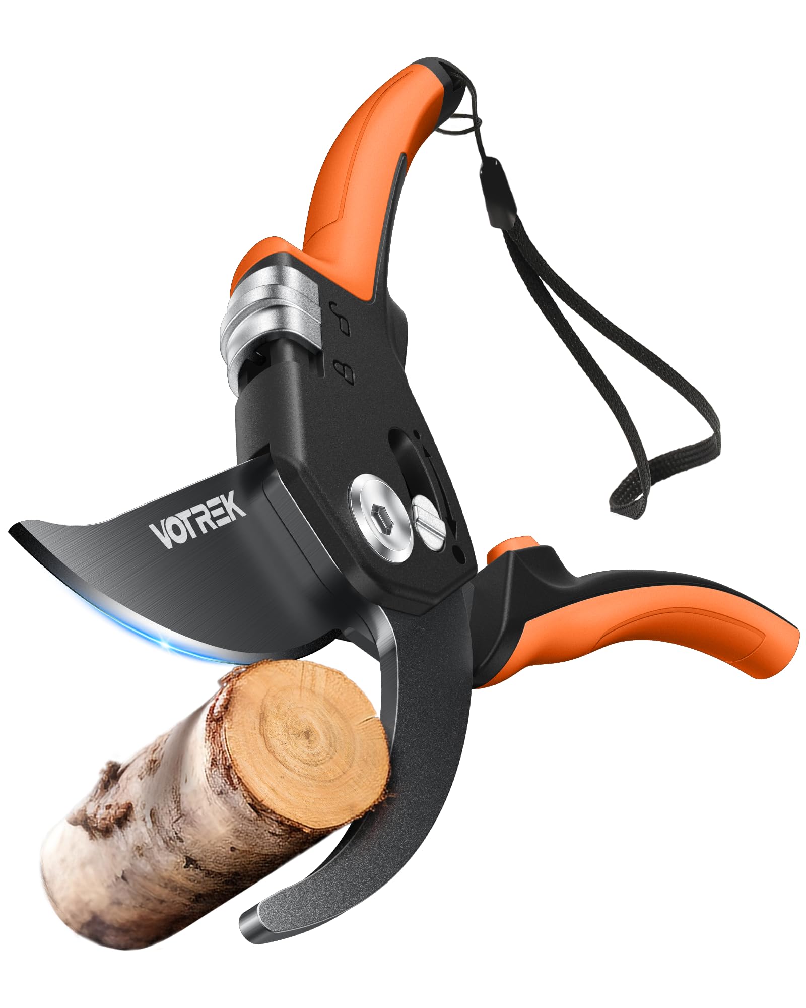 VOTREK® Pruning Shears, Patented Stepless Handle Opening for All Hand Size
