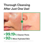 VEGANIFECT Hydrating Gel Face Wash, Citric Acid + LHA + Glycerin + Beta Glucan, Gentle Cleanser, Oil Free, Sensitive Skin, Dehydrated Skin, Korean Skin Care, Big Size (205ml/6.93 fl oz)