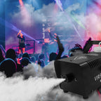 VIRFUN Fog Machine, Smoke Machine with Remote Control for Halloween, Party