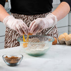 GUSTO Clear Vinyl Plastic Gloves [200 Count] Latex-Free, Powder-Free, Food Safe Disposable Gloves for Cooking, Meal Prep, Cleaning & Everyday Use (Formerly Comfy Package)