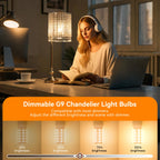 TJOY 12 Pack Dimmable G9 LED Bulb 4W Equivalent 40 Watt, 2700K Soft Warm White, T4 G9 Bi-pin Base Halogen Replacement, G 9 Socket Light Bulb for Chandelier Wall Sconce, 120V No Flicker, 450LM