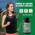 Sabel Black Seed Oil - Within, 5% Thymoquinone, Vitamin D3 1000 MG, Turmeric and Black Pepper Extract Supporting Health by Restoring Balance from 60 Capsules