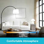 TJOY 8 Pack LED Light Bulbs 60 Watt Equivalent, Daylight White 5000K A19
