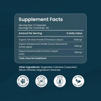 ORGANICS NATURE Irish Sea Moss Capsules 45 Servings | High Potency Seamoss Pills | Dr. Sebi Approved Sea Moss for Energy 90 Vegan Capsules