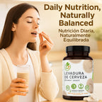 Levadura De Cerveza (Brewer���s Yeast Capsules) ��� 1500 mg Per Serving, 90 Veggie Caps ��� 100% Natural, Made in USA ��� Nutrient-Rich Superfood for Digestive & Immune Support | Dietary Supplement