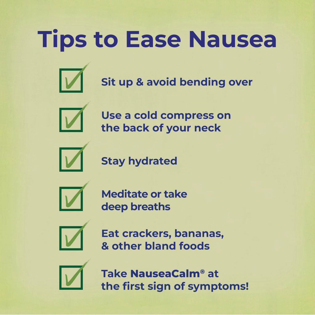 Boiron NauseaCalm Relief for Upset Stomach, Nausea, and Vomiting Due to Stomach Flu, Overindulgence, or Motion Sickness - Non-Drowsy - 120 Count (2 Pack of 60)