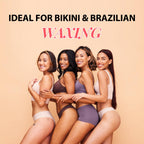 Bestienoly Full Hair Removal Kit for Women Brazilian Bikini for Eyebrows, Legs and Sensitive Skin with 5 Packs Hard Wax Beads