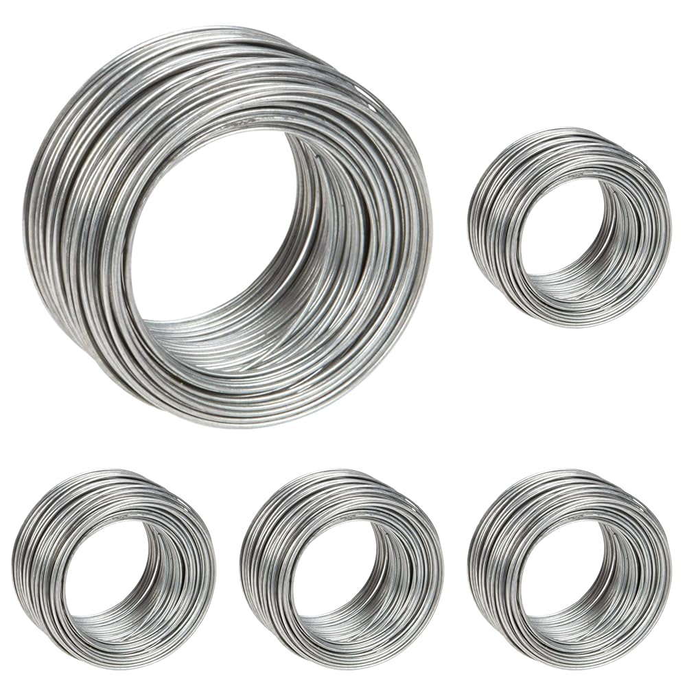 Hillman 123142 Galvanized Solid Wire (#18 x 100') (Pack of 5)