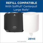 SofPull Centerpull Large by Georgia-Pacific PRO Paper Towel Dispenser, 10.13” W x 11.33” D x 10.58” H, 1 Dispenser, 58201B
