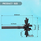 SX180DA Pool Filter Parts Lateral Assembly with Center Pipe Compatible with Hayward Pro Sand Filter Series S180T