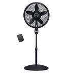 Lasko Cyclone Oscillating Pedestal Fan - Adjustable to 54" - 1843 - Black