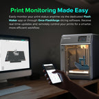 FLASHFORGE Camera Kit for Adventurer 5M/Pro/AD5X 3D Printer, Real-time and Remote Monitoring, Compatible with Flash Maker App, 3D Printer Parts for AD5M/AD5M PRO/AD5X