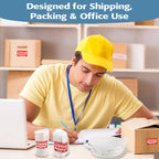 540 pcs Moving Dish Packing Supplies, 290 Cushion Foam Pouches and Sheets, 4 Sizes (16x12", 12x12", 12x7.8", 7.8x7.8") with 250 Fragile Stickers, Foam for Moving, Packaging, Commercial & Household Use
