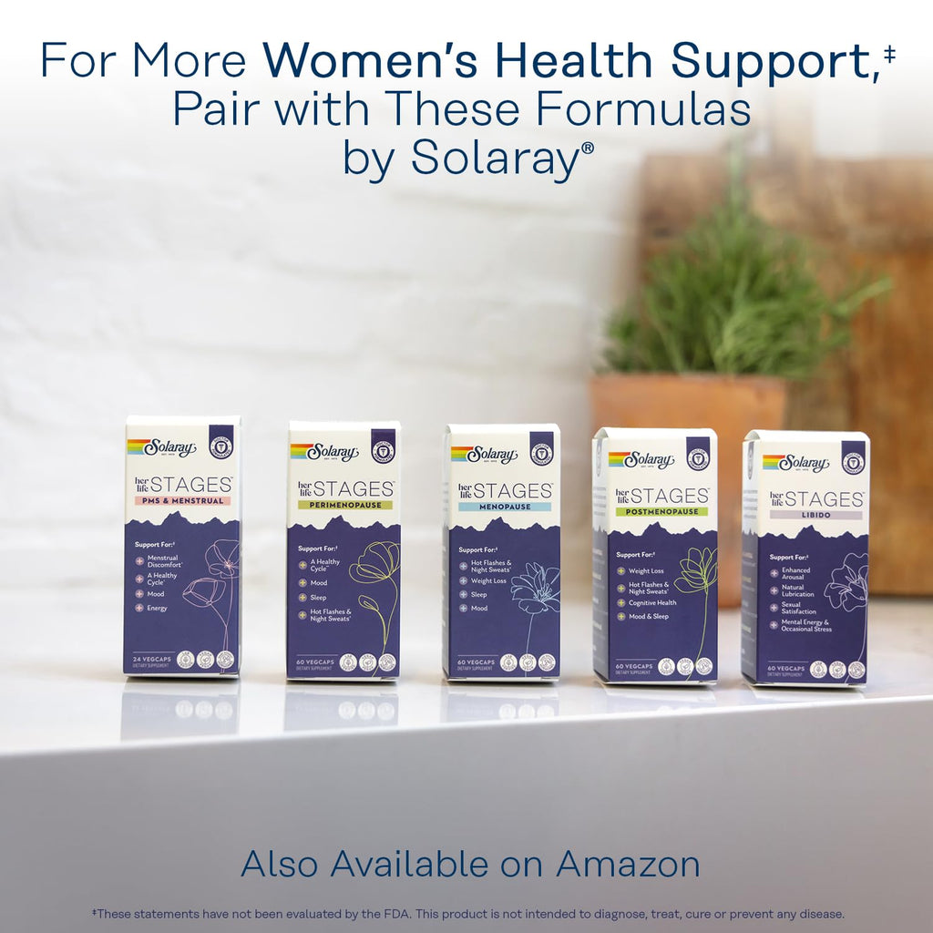 SOLARAY Indole-3 Supreme with Cruciferous Vegetables - Women's Health Support - DIM Plus Broccoli, Kale, and More - Lab Verified, 60-Day Guarantee - 30 Servings, 30 VegCaps