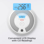 X-Sense 10-Year Battery Combination Smoke Carbon Monoxide Alarm Detector with Large LCD Display, Certified to UL 217 9th Edition, Standalone Model SC07, 1-Pack