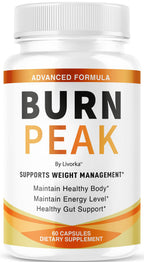 Burn Peak Capsules - Official BurnPeak Weight Pills Advanced Premium Support, All Natural Burn Peak Pink Salt Trick Supplement for Overall Health & Wellness Reviews, 60 Capsules for 1 Month