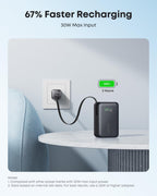 Anker Nano Power Bank, 45W 10,000mAh Portable Charger, iPhone Battery Pack