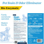 Eco Strong Pet Stain and Odor Remover - Cat Urine Enzyme Cleaner Destroyer, Urine Destroyer for Dogs, Pet Urine Enzyme Cleaner - 128 Oz