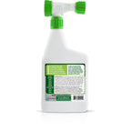OdoBan Outdoor and Yard Odor Eliminator, Plant-Friendly Formula, Made in the USA, Clean Fresh Scent, 32 Fluid Ounce Bottle with Hose End Sprayer, 2-Pack