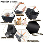Dog Stroller for Medium and Large Dogs Foldable Pet Strollers for Puppy Cat Cart Up to 66lbs with All Terrain 4 Wheels Adjustable Handle Canopy Sun Shades Storage Organizer(Single)