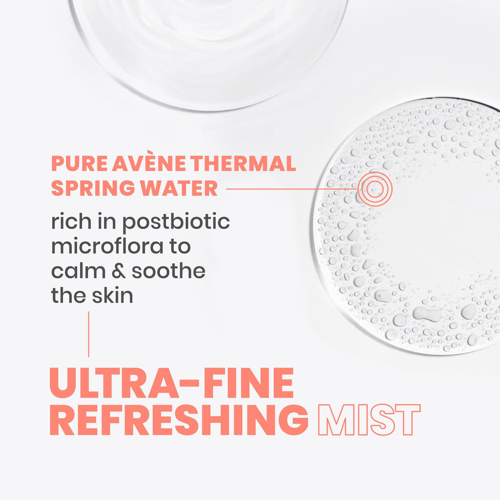 Avène Thermal Spring Water, Soothing Calming Facial Mist Spray for Sensitive Skin, Soothes, Softens + Calms Skin, Formulated with Mineral & Biological Properties 10.1 Oz