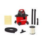 CRAFTSMAN CMXEVBE17584 6 Gallon 3.5 Peak HP Wet Dry Shop Vacuum