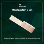Mepitac 298300 Soft Silicone Tape, 2 cm x 3 /0.8 in x 3.3 yd