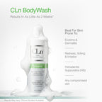 CLn® BodyWash - Non-Drying Body Wash, For Compromised Skin Prone to Eczema, Dermatitis, Rash & Hidradenitis Suppurativa, Fragrance-Free & Paraben-Free, 8 fl oz.
