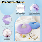 vamorry Gaming Pillow Arm Support Pillow for Bed & Sofa: Ergonomic U-Shaped Lap Pillow with Elbow Rest for Adults & Kids - Reduces Arm Pain & Fatigue During Gaming, Reading, Working & Crocheting