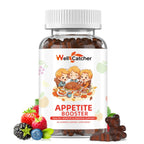 Wellcatcher Appetite Booster Gummies for Kids Adults: Picky Eater Vitamins Support Eat More Height Growth Gut Health & Nutritional Balance with Bromelain Hawthorn Zinc, Sugar Free 60CT