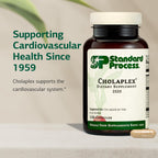 Standard Process Cholaplex - Supplement to Support Heart Health - Supports Healthy Blood Flow & Vascular System - Dietary Supplement to Support Liver Function - 150 Capsules