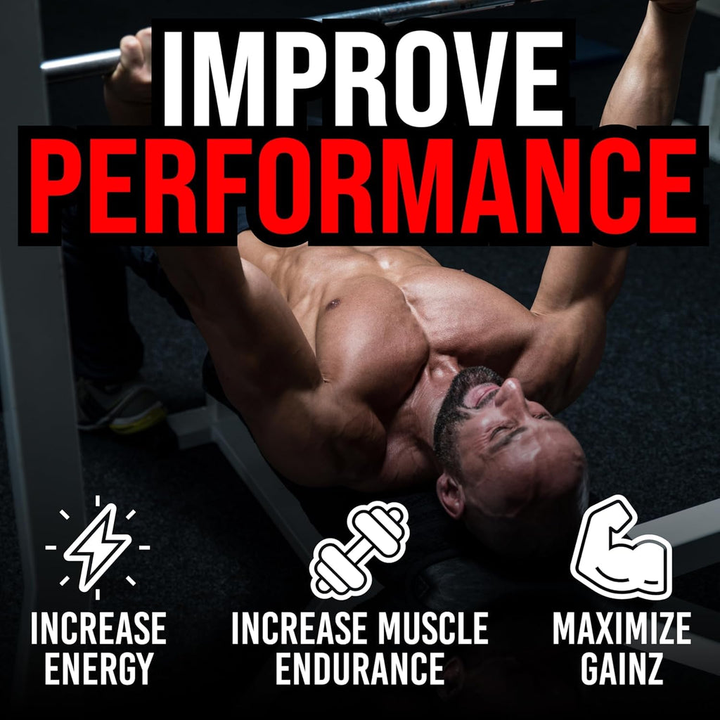 Bucked Up Mango Pineapple Creatine for Women and Men - Easy to Mix Vegetarian - Flavored Creatine Monohydrate Powder - Made in USA - 5G Per Serving - 50 Servings - 250 Grams Per Container