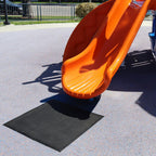 Rubber-Cal Playground Slide Landing Mat - 29" x 32"