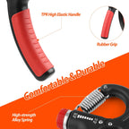 NIYIKOW Grip Strength Trainer, Hand Grip Strengthener, Grip Strengthener, Adjustable Resistance, Forearm Strengthener, Perfect for Musicians Athletes (Orange, 1 Pack)