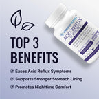 Approved Science® Acid Reflux Support - with Melatonin, Marshmallow Root, L-Taurine - 60 Capsules - Vegan