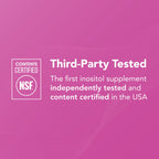 Theralogix Ovasitol Inositol Powder - 90-Day Supply - Myo-Inositol & D-Chiro Inositol for Hormone Balance & Ovarian Function Support* - NSF Certified - 400 g (180 Servings)