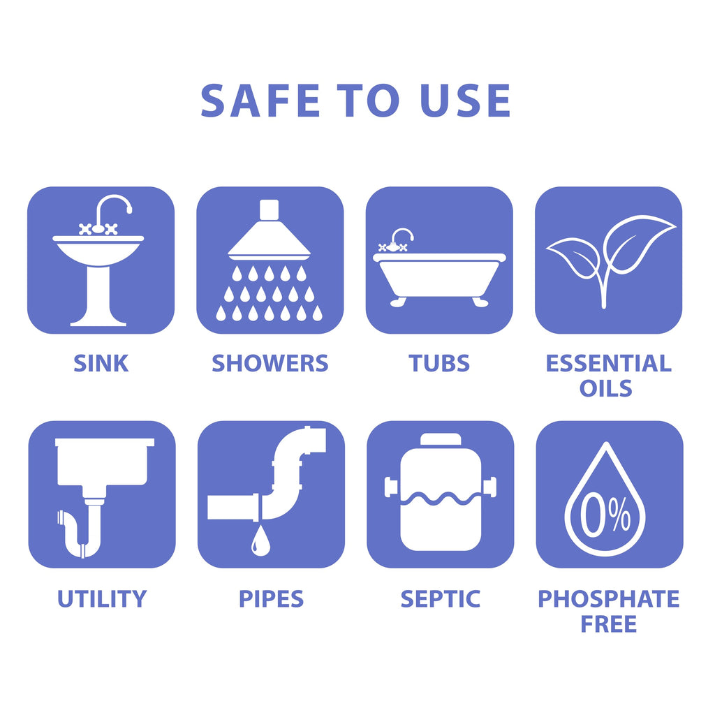 SANI 360° Sani Sticks Drain Cleaner and Deodorizer, 48 Count, Unscented Enzyme Pipe Cleaners, Eliminate Odors, Prevent Clogged Drains, Safe for Sinks, Bathtub Drains, Septic Tanks