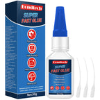 Super Glue 30 g, Superglue All Purpose, Instant Glue with Anti-Clog Cap, Strong Clear Adhesive for Plastic, Glass, Ceramic, Metal, Wood, DIY, Waterproof(Clear, 30 Grams * 1 Pack, Super Glue)