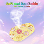 120 Pcs Adhesive Eye Patches for Kids and Girls,Bulk Breathable Soft Cotton, with Cute Pattern Designs, 15 Styles with 8 Pieces Each