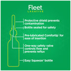 Fleet Laxative Saline Enema for Adult Constipation, 4.5 fl oz, 4 Bottles (Pack of 3)